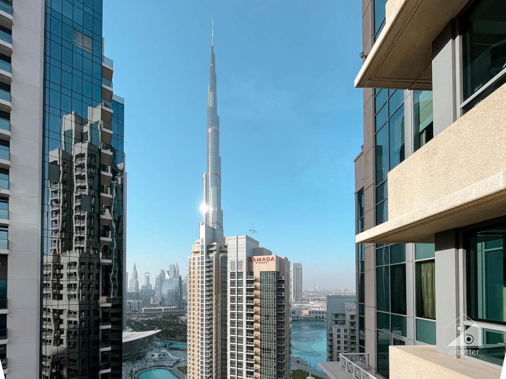 New! Luxury 3Bedroom With Spectacular Burj Views Downtown 두바이 외부 사진