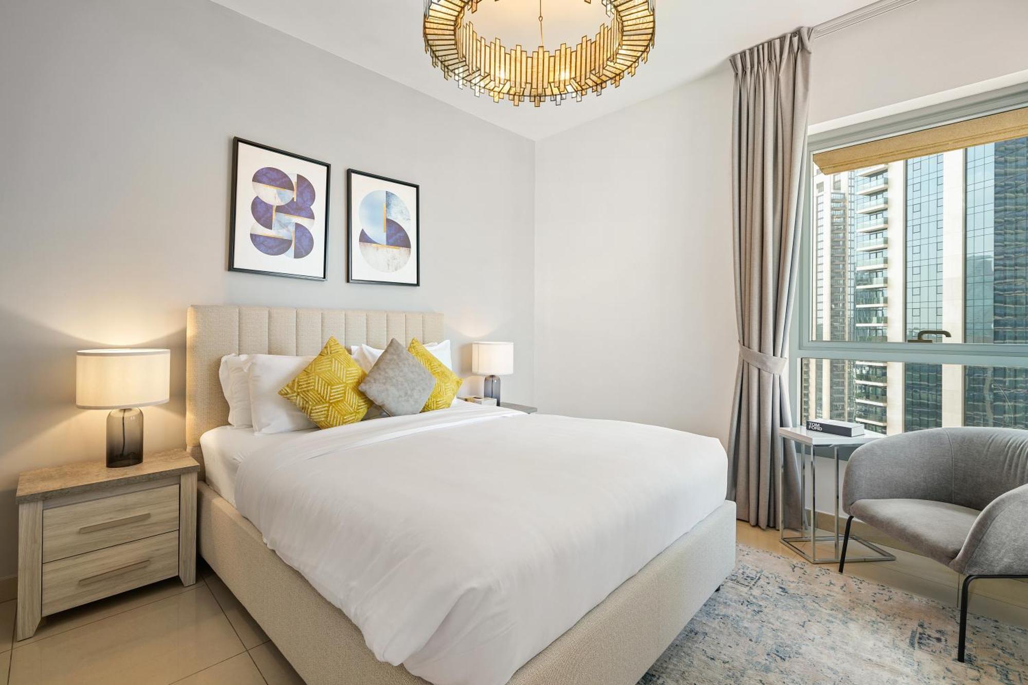 New! Luxury 3Bedroom With Spectacular Burj Views Downtown 두바이 외부 사진