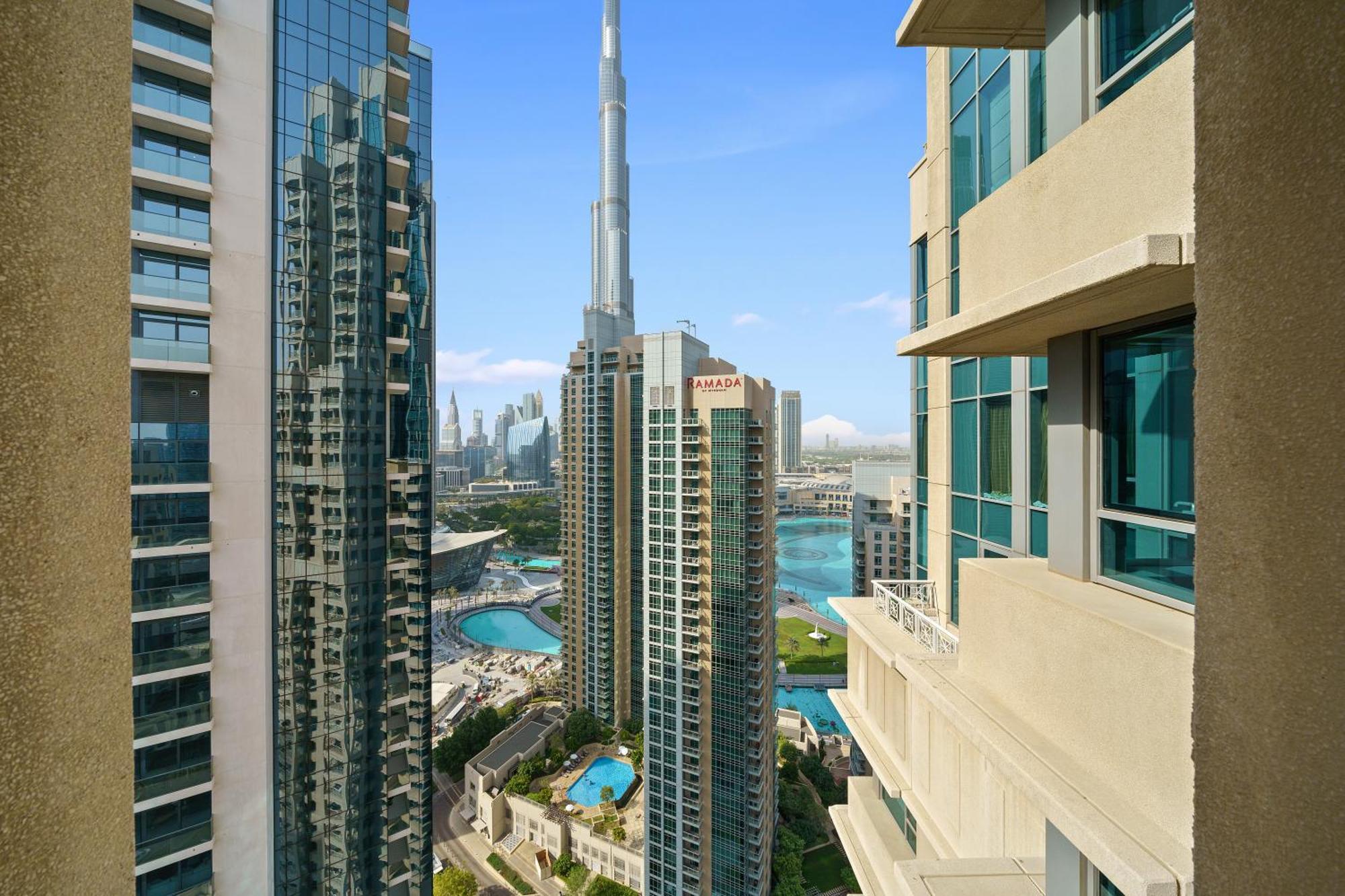 New! Luxury 3Bedroom With Spectacular Burj Views Downtown 두바이 외부 사진